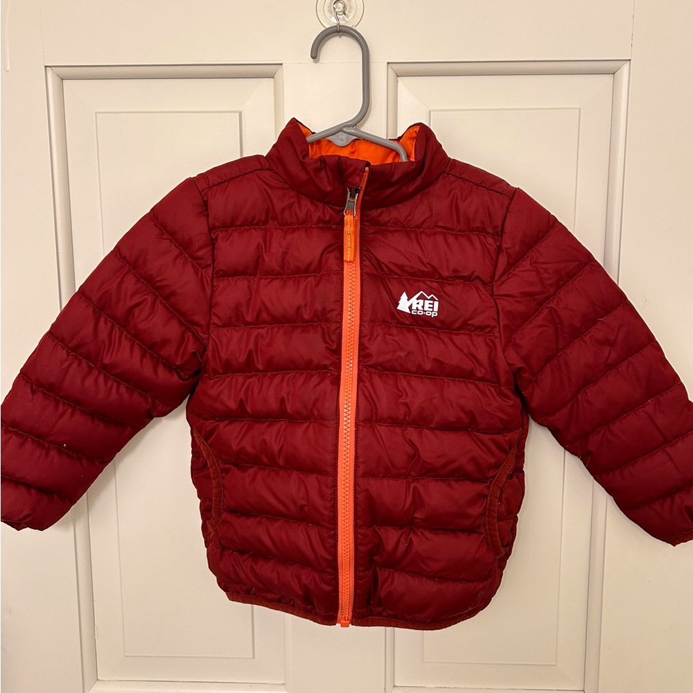 REI Reversible 650 Down Toddler Jacket 4T